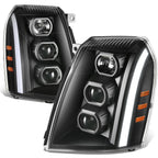 Projector Switchback Headlights for Cadillac Escalade ESV EXT (2007–2014)