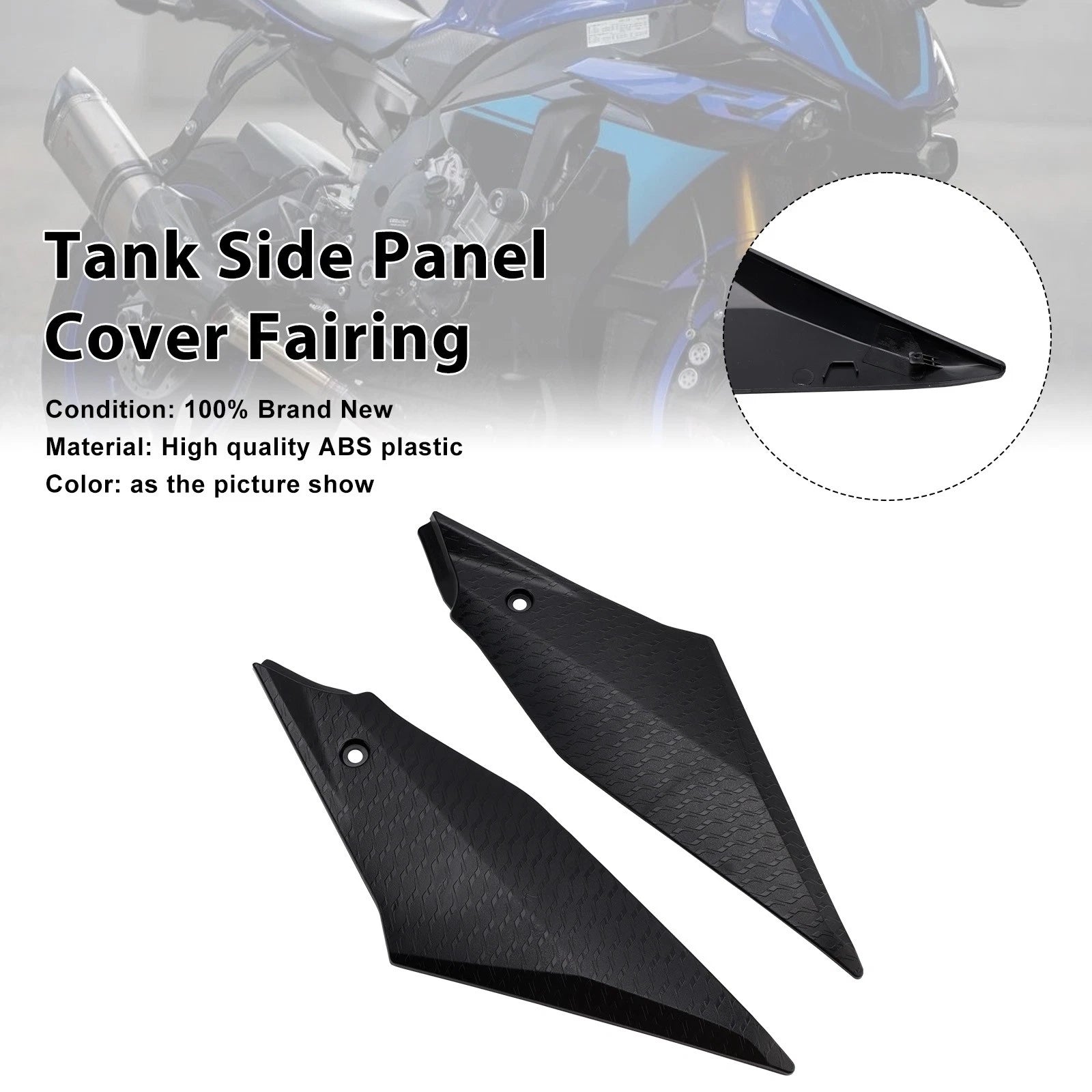 Fuel Tank Side Cover Panel for Yamaha YZF R1 R1M R1S (2015–2019)