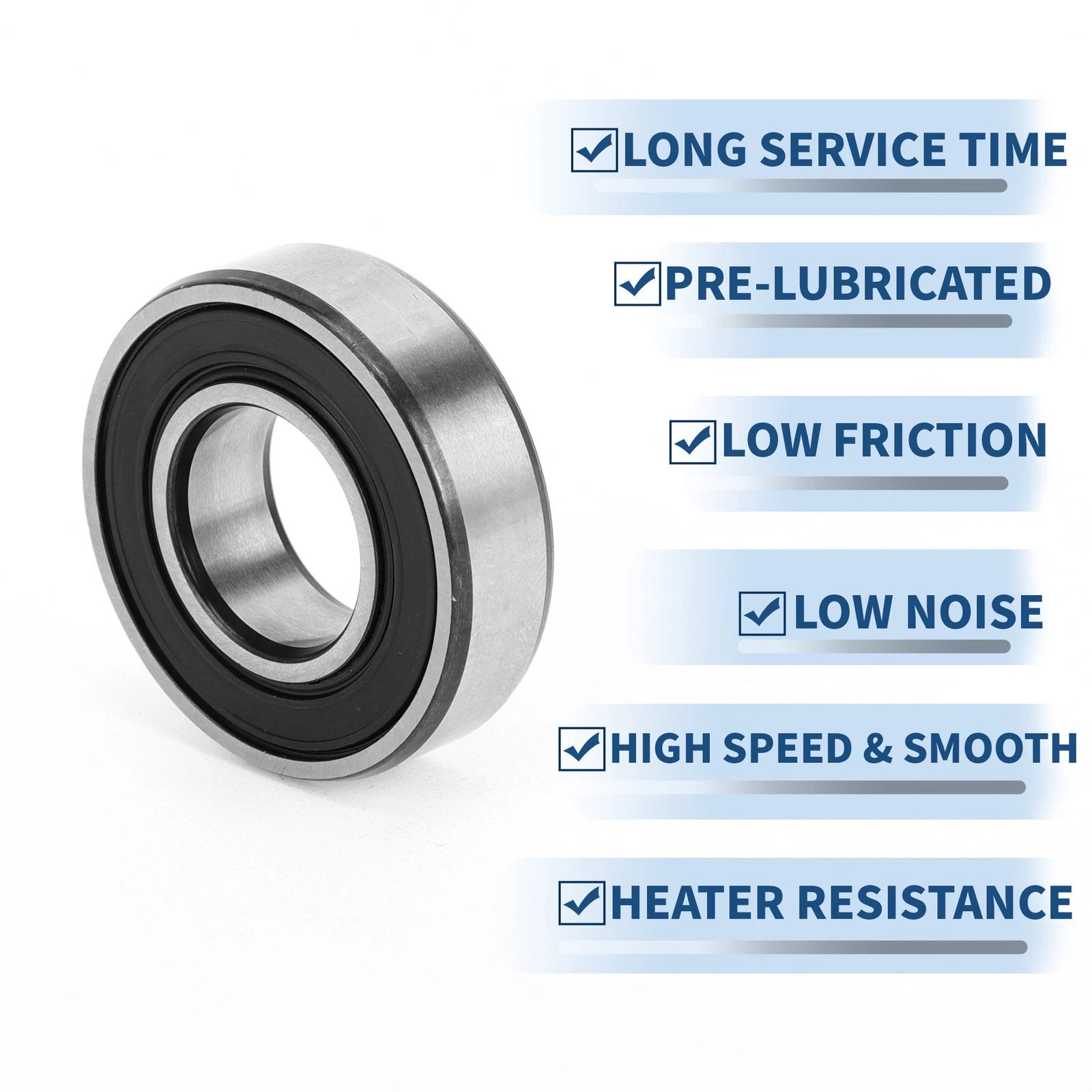 Deep Groove Ball Bearing 15x32x9mm for Scooter Skateboard (6002VV)