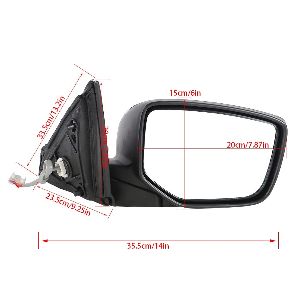 RH Outside Mirror for Honda Accord (2013–2016) Sedan Models
