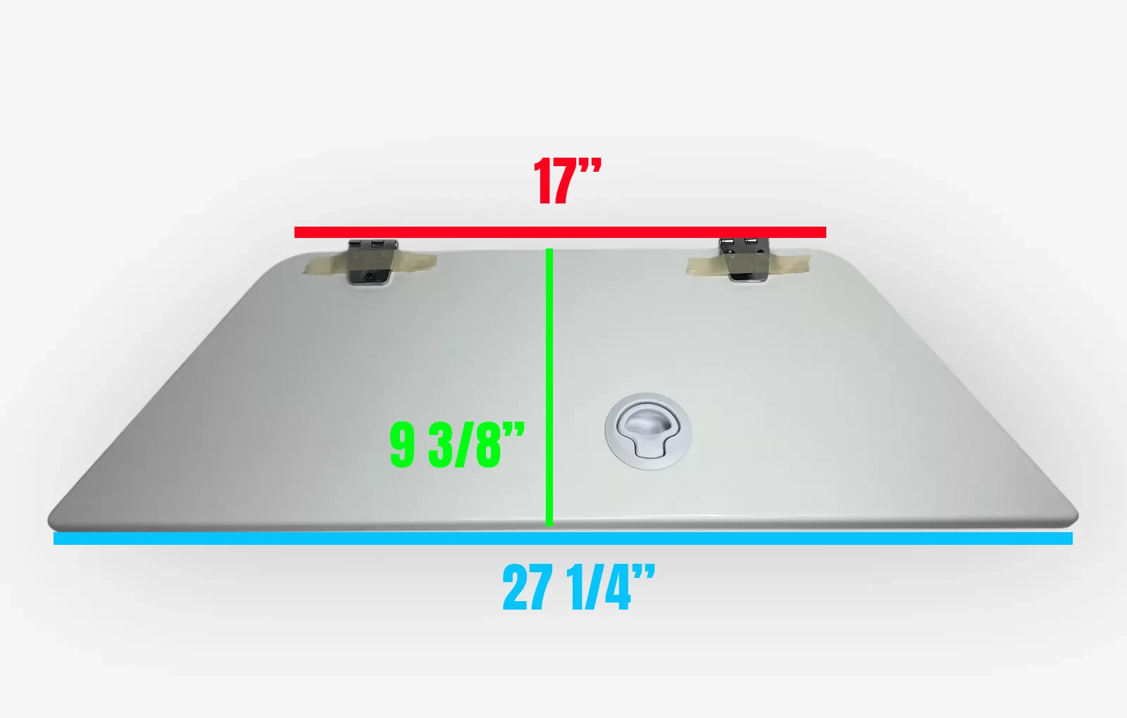 Marine Anchor Locker Lid for Proline 22 Walkaround (27 1/4in x 17in)