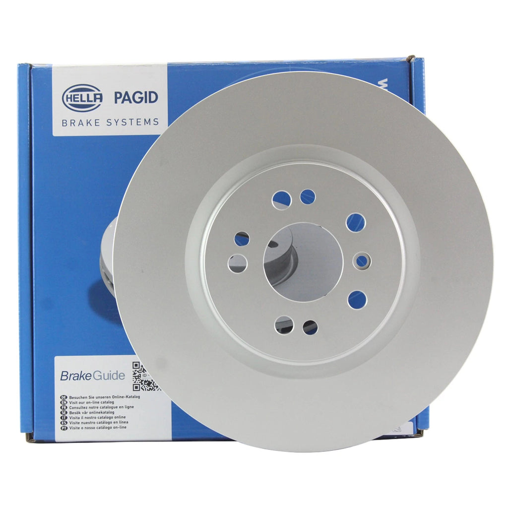 Hella Pagid 330mm Front Coated Disc Brake Rotor for Mercedes W164 W251 (2006–2015)