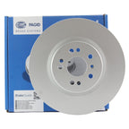 Hella Pagid 330mm Front Coated Disc Brake Rotor for Mercedes W164 W251 (2006–2015)