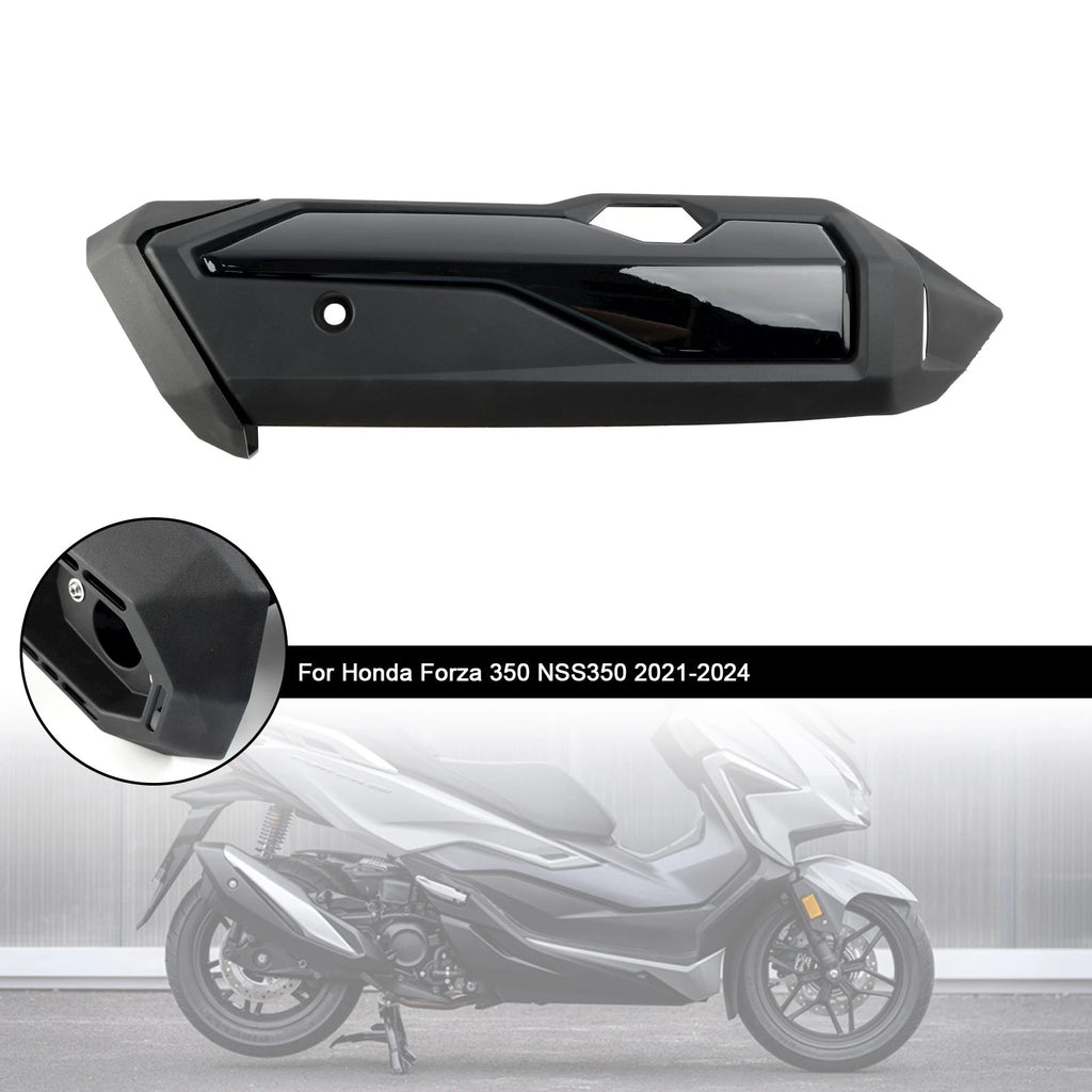 Exhaust Pipe Heat Shield Cover for Honda Forza 350 NSS350 (2021–2024) Black