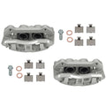 Set of 2 Front Left & Right Brake Calipers w/Bracket for Ford F-150 (2012–2020) 18-B5404