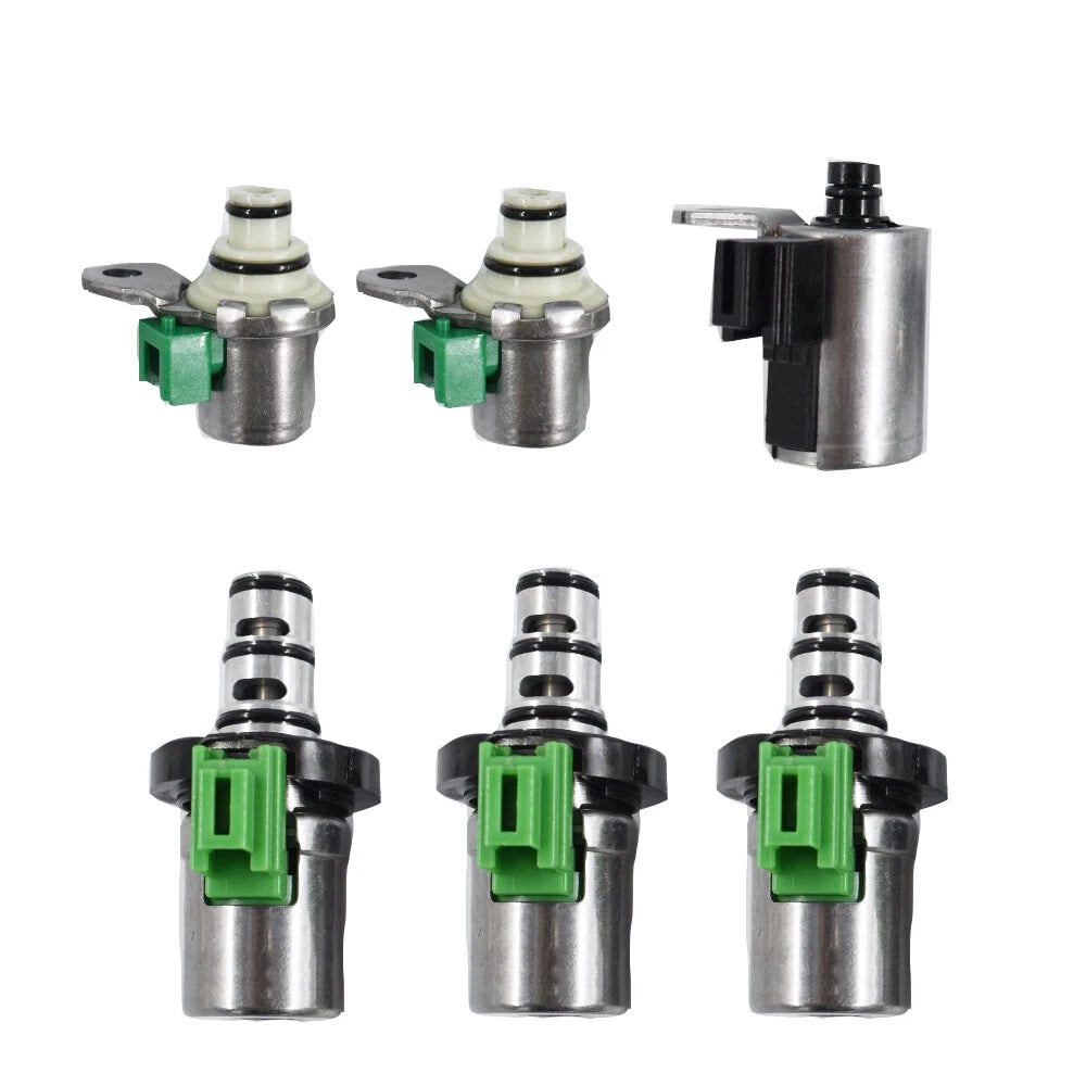 Set of 6 Transmission Solenoids for Mazda GS GX (2004–2012)