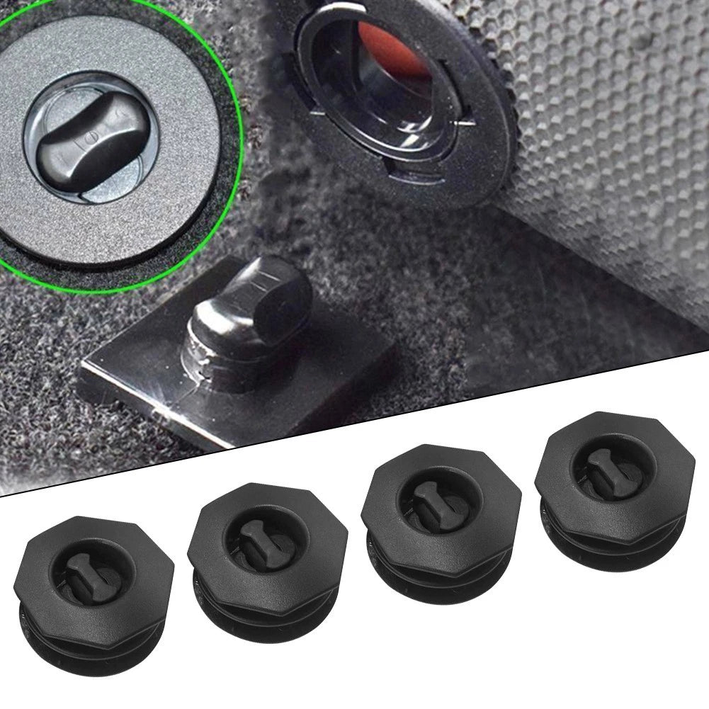 Clips Fastener Set of 4 for Car Carpet Fittings (Universal)