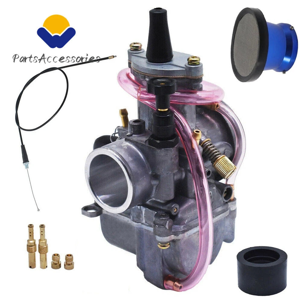 Carburetor & Throttle Cable Set for Honda CR125 CR125R CR80 CR80R