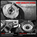 Left Driver Side Loaded Wheel Bearing Knuckle for Lexus ES350, Camry (2007–2012)