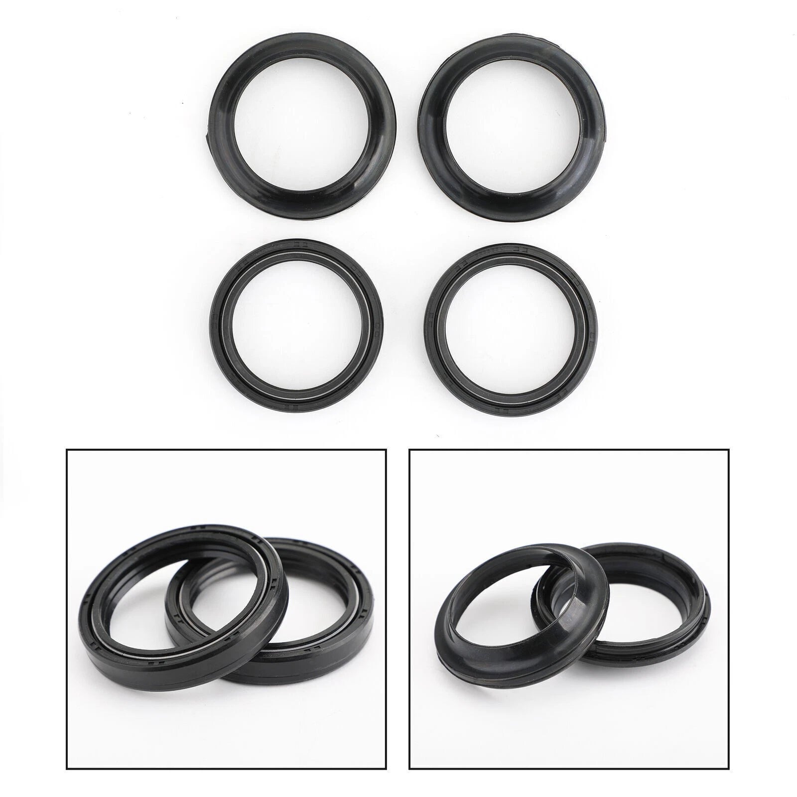 Fork Oil Dust Seal Kit 43mm for 56-137 41-7133 22-56137
