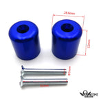 Blue Hand Bar End for Suzuki GSXR 600 750 1000 GSX1300R Hayabusa (1999–2012)
