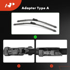 2X Front 22" & 21" Windshield Wiper Blades for Ford Maverick (2022–2024)