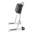Chrome Detachable Sissy Bar Backrest for Harley Softail Fat Boy (2000-2017)