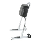Chrome Detachable Sissy Bar Backrest for Harley Softail Fat Boy (2000-2017)