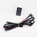 18W Dual-USB QC3.0 Fast Car Charger for Honda Acura Civic (2016-2023)