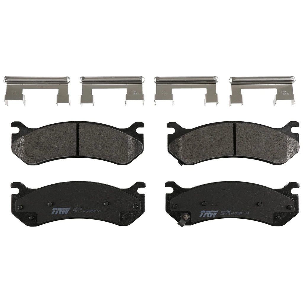 Set of 4 Disc Brake Pads for Chevrolet Silverado 1500 (1999–2006)