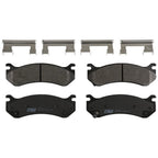 Set of 4 Disc Brake Pads for Chevrolet Silverado 1500 (1999–2006)