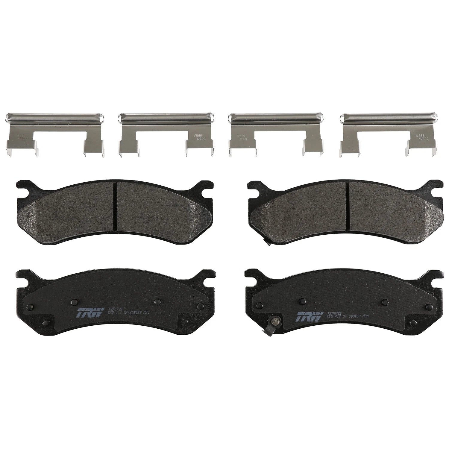 Set of 4 Disc Brake Pads for Chevrolet Silverado 1500 (1999–2006)