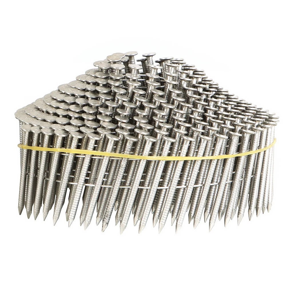 Set of 1200 Stainless Steel Siding Nails 1-1/2” 15 Degree