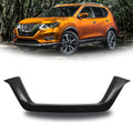 Front Upper Grille Trim Molding for Nissan Rogue (2017–2020) Black