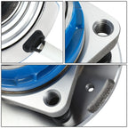 Set of 2 Rear Wheel Bearings & Hubs w/ABS Sensor for Cadillac STS SRX CTS (2004–2011)