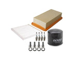 Tune Up Kit 4 Spark Plugs & Boots for Kia Rio5 1.6L L4 (2006–2011)