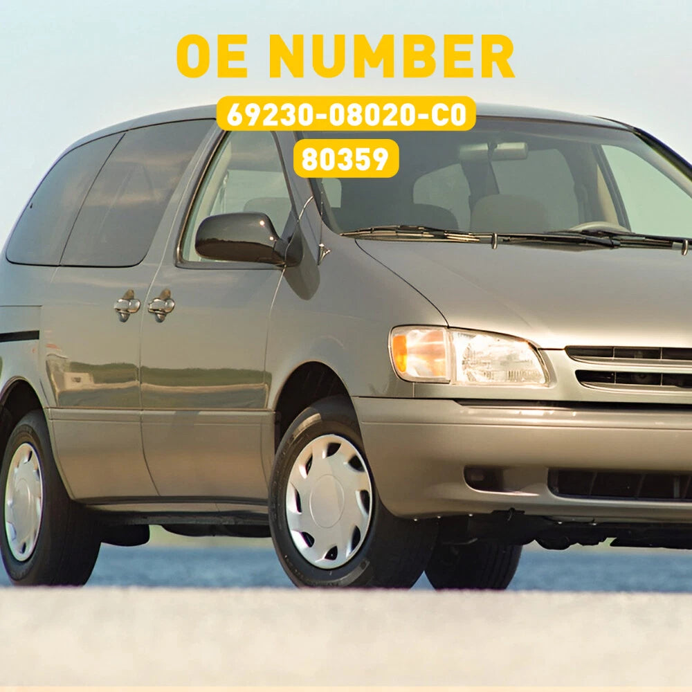Door Handle for Toyota Sienna (1998–2003) Exterior Sliding Rear Right Left Beige