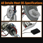 Electric Fuel Pump w/ Sending Unit for Ford F-150 F-250 (1985–1986)