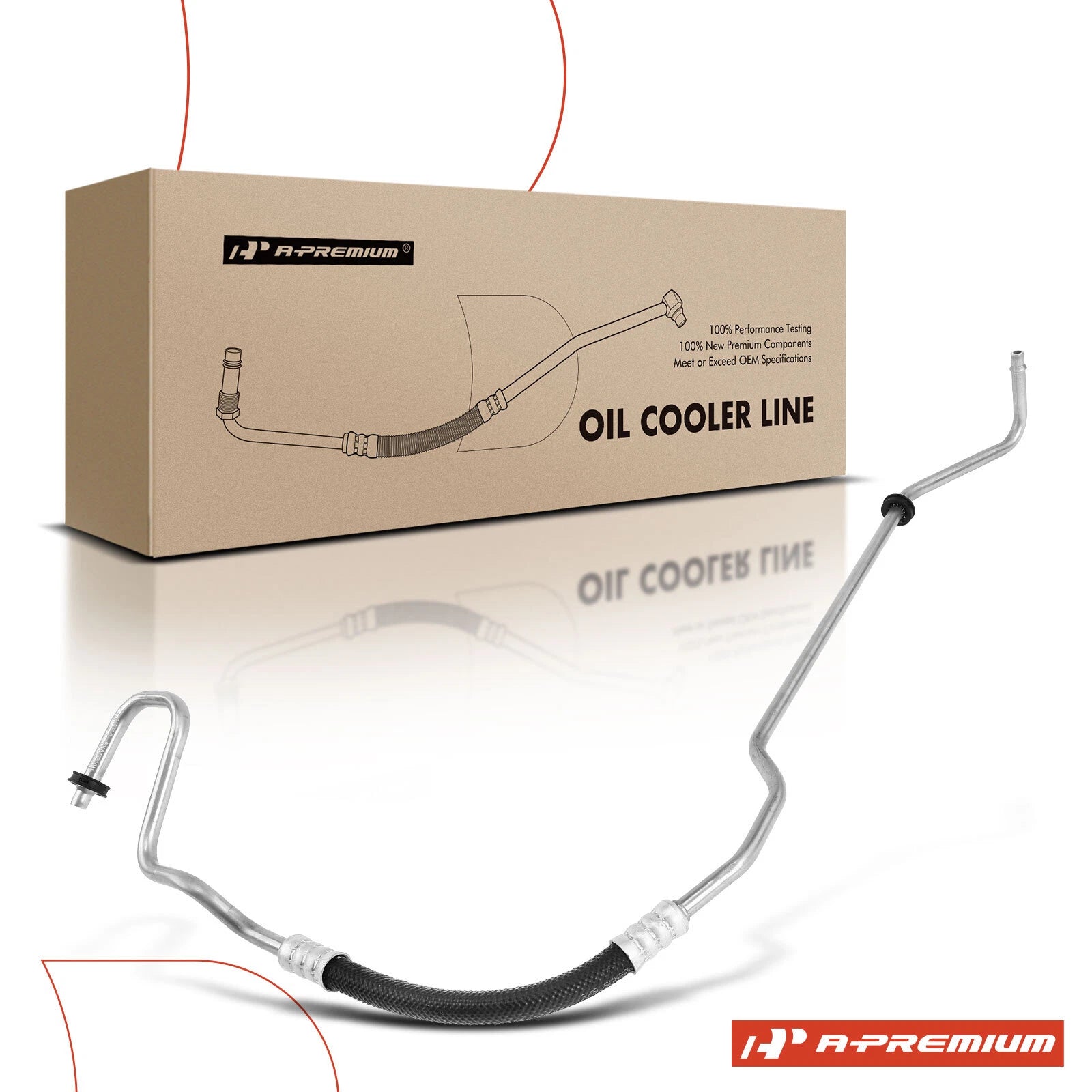 Lower Oil Cooler Hose for Chevrolet Impala Buick Allure (2007–2013)