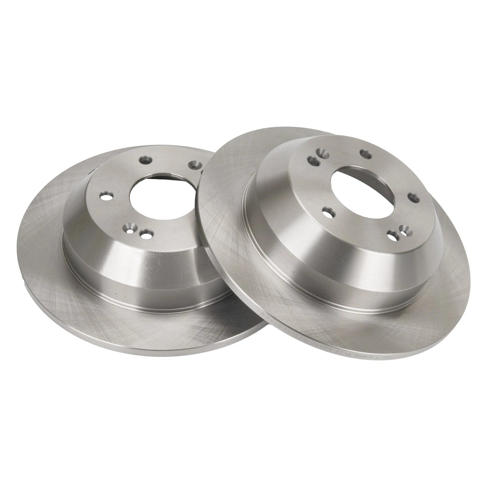 2x Rear Coated Brake Rotors for 2011–2015 Kia Sorento (11.9 in)