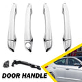 Set of 4 Chrome Outside Door Handles for Hyundai Elantra (2017–2020)