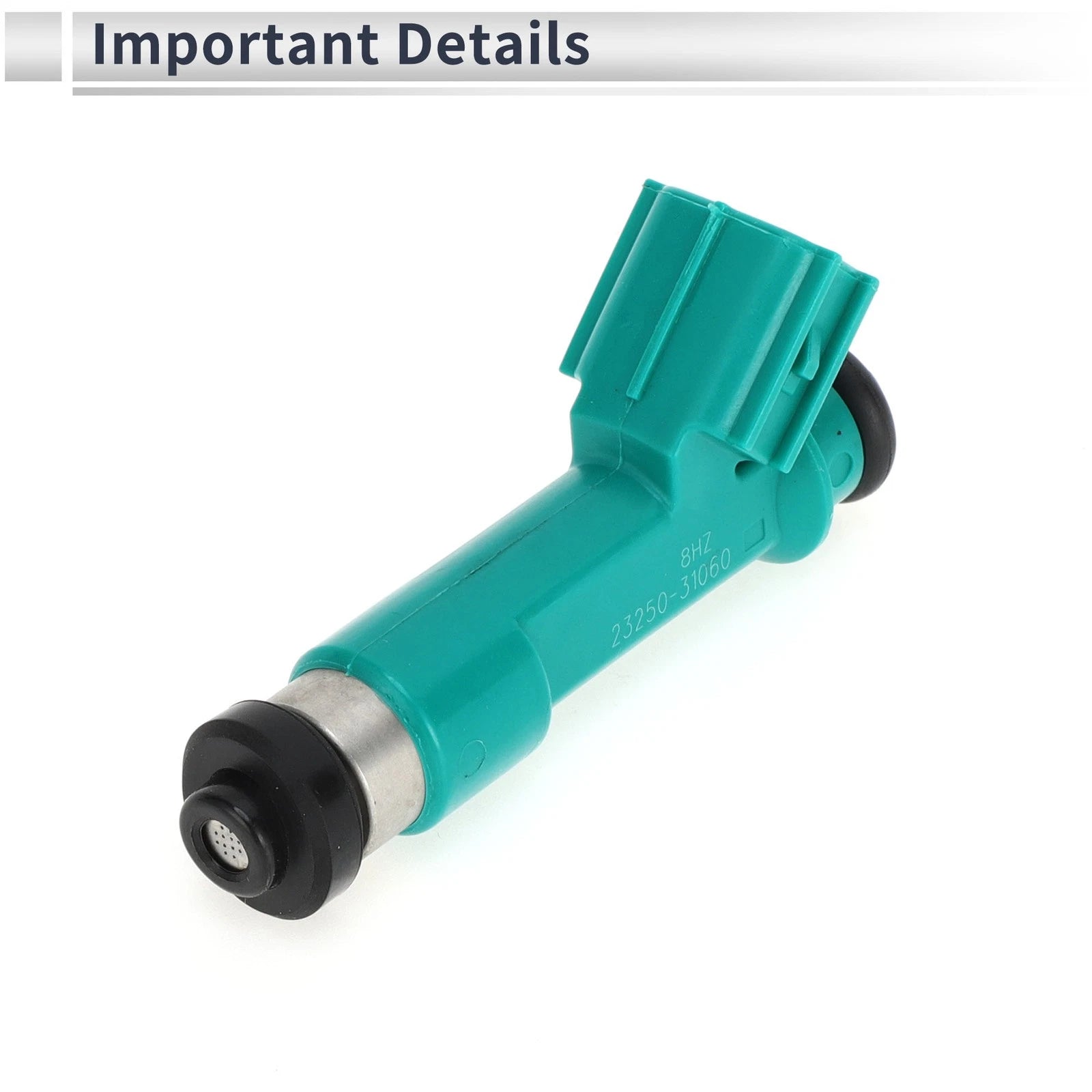 Fuel Injector No. 23209-39075 for Toyota FJ Cruiser (2007–2009) 1 Pc Green