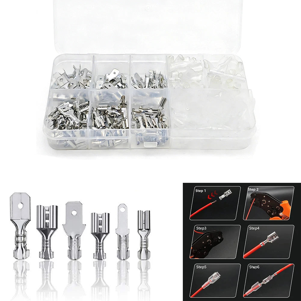 2.8 4.8 6.3mm Insulated Connectors for Marine Motorcycle Car