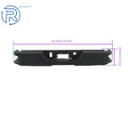 Black Rear Bumper for Silverado/Sierra 1500 (2019-2023)