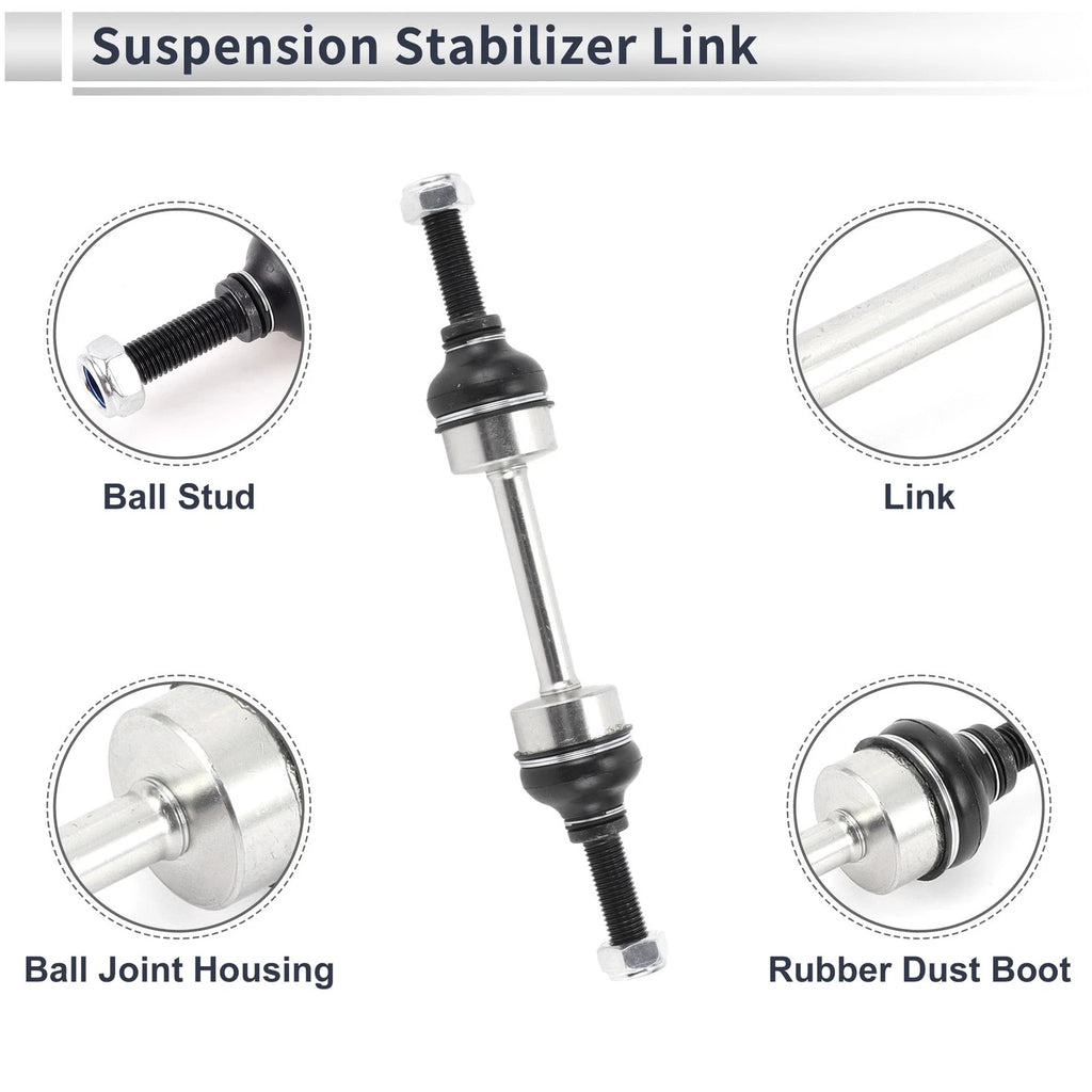 Front Stabilizer Bar Links with 2 Pcs Bushing for Ford F-150 (2009–2014) No.K750362