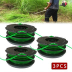 3 Pack Replacement Spools for Black And Decker GH1000/GH2000/GH1100 # DF-080-3