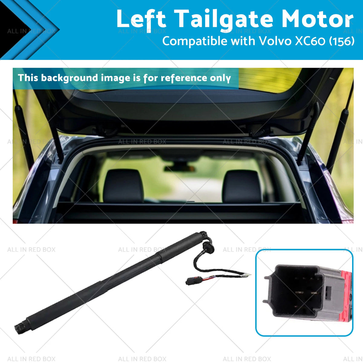 Left Tailgate Motor for Volvo XC60 (2018–2023) 31479627 31386705 31298576