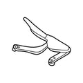OEM Passenger Right Windshield Wiper Arm for BMW 745i 745Li 750i 750iL (2002–2005)