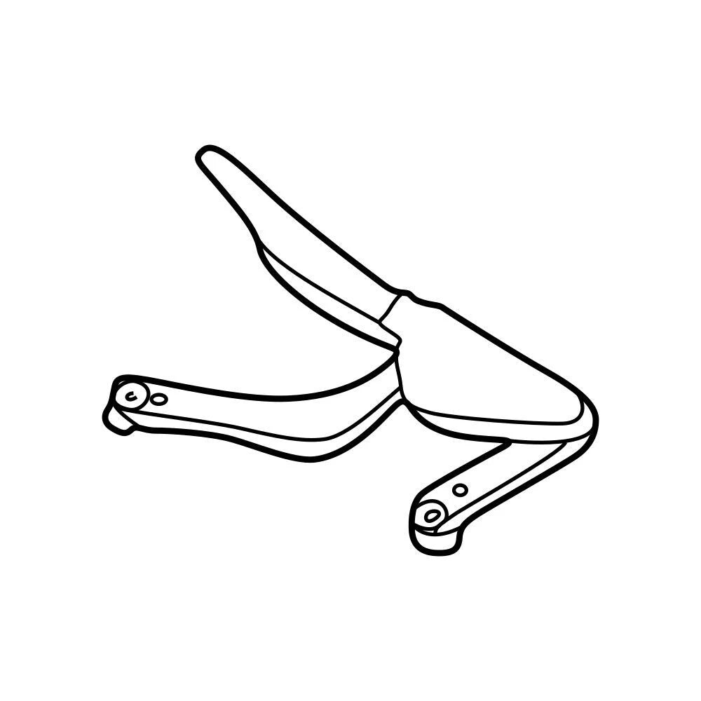OEM Passenger Right Windshield Wiper Arm for BMW 745i 745Li 750i 750iL (2002–2005)