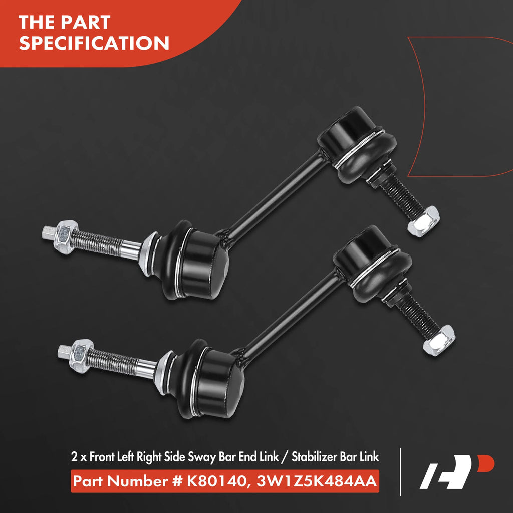 Set of 6 Control Arms & Ball Joints for Ford Lincoln
