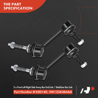 Set of 6 Control Arms & Ball Joints for Ford Lincoln