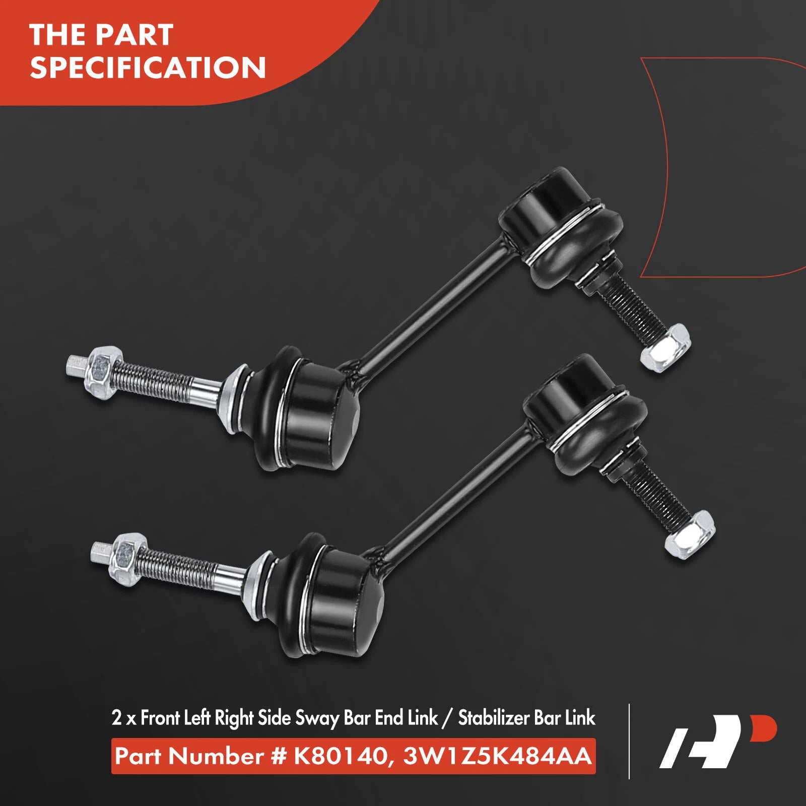 Set of 6 Control Arms & Ball Joints for Ford Lincoln