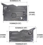 Front Skid Plate for Tesla Model 3, Model Y (2017–2025) Splash Shield Cover