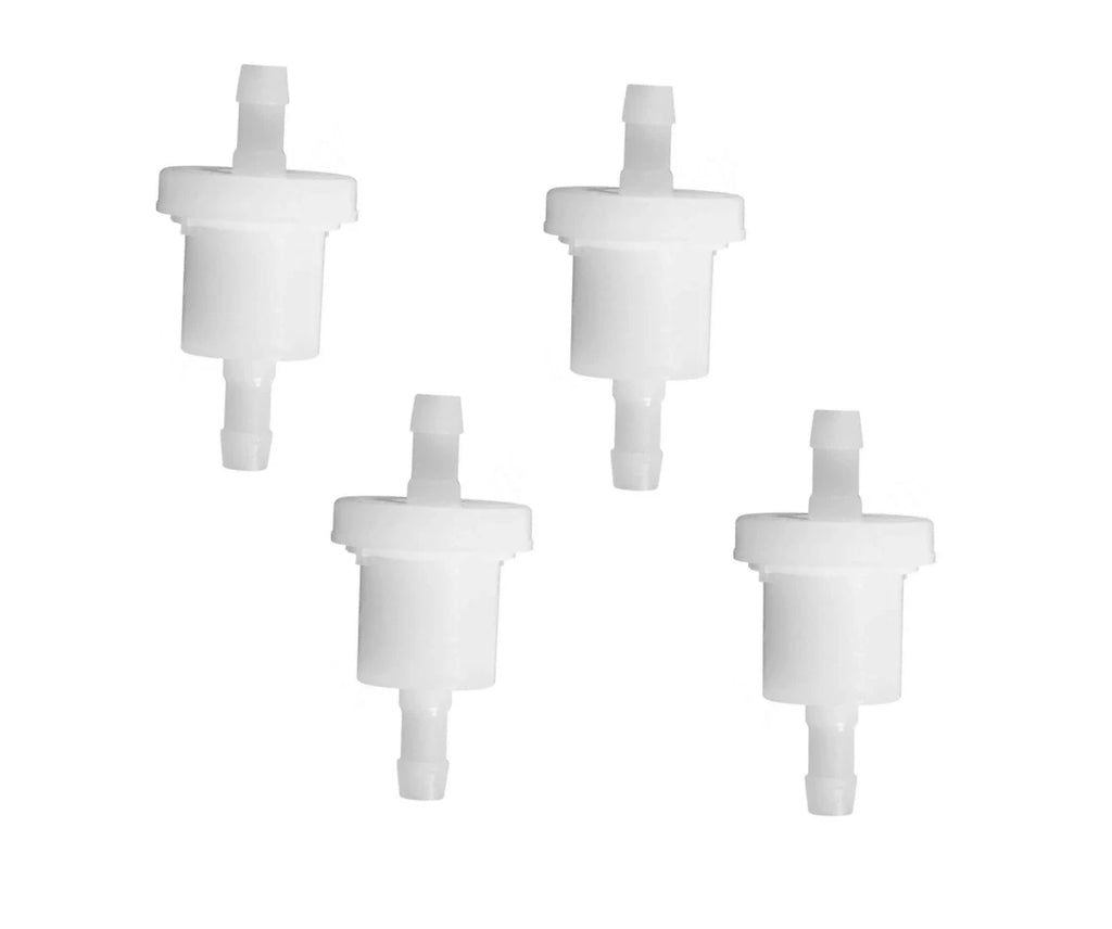Set of 4 Inline Fuel Filters for Yamaha 4hp 6hp 9.9hp Outboard (646-24251-02)