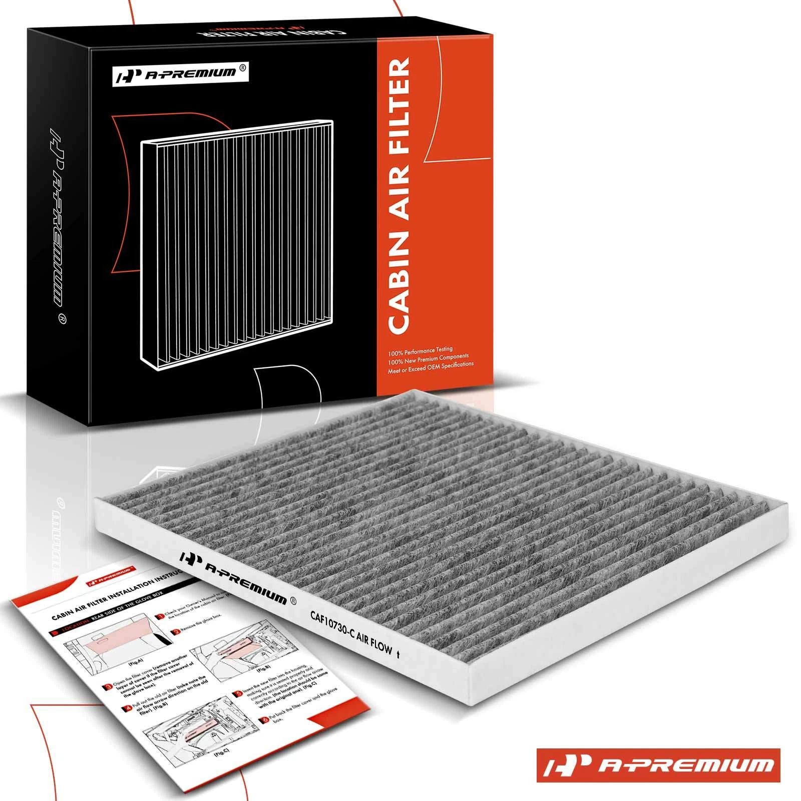 Activated Carbon Cabin Air Filter for Kia Borrego Spectra (2004–2009)