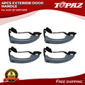 Set of 4 Exterior Door Handles for Audi Q7 (2007–2015)