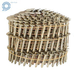Set of 7200 Galvanized Coil Roofing Nails 7/8" × 0.12" 3/8" Head