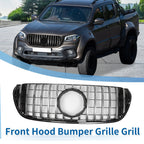 Front Upper Bumper Grille for Mercedes-Benz X-Class (2018–2023) Chrome