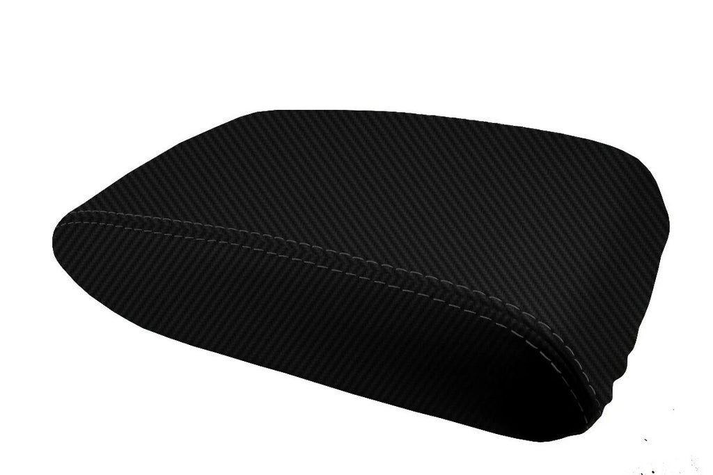 Console Lid Armrest Cover for Toyota Camry (1997–2001) Carbon Fiber Black