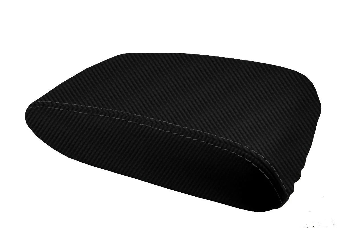 Console Lid Armrest Cover for Toyota Camry (1997–2001) Carbon Fiber Black